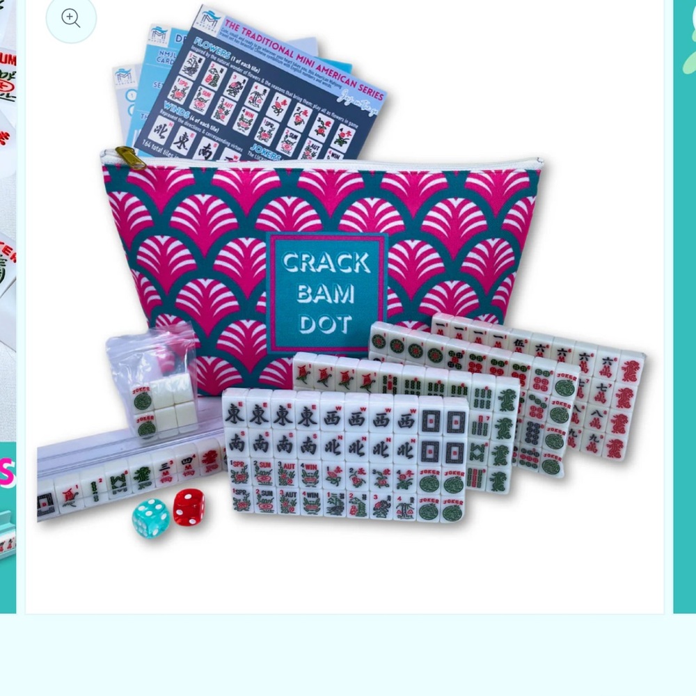 My Fair Mahjong travel set with mat -special edition- sold out